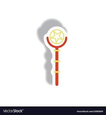 Paper sticker Halloween icon vector image