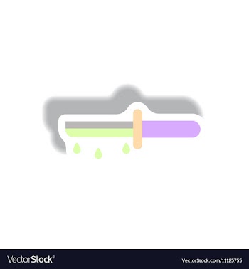 Paper sticker Halloween icon vector image