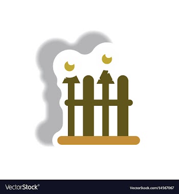 Paper sticker halloween icon vector image