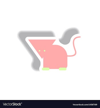 Paper sticker halloween icon vector image