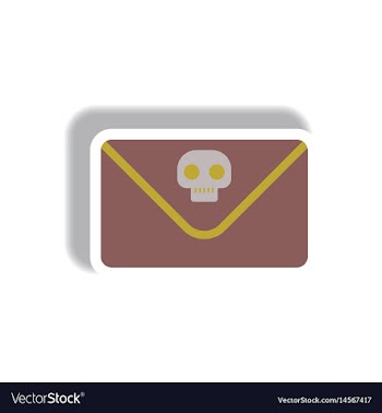 Paper sticker halloween icon vector image