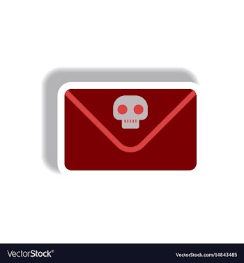 Paper sticker halloween icon vector image