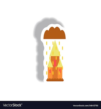 Paper sticker halloween icon vector image