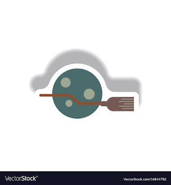 Paper sticker halloween icon vector image