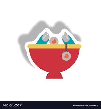 Paper sticker halloween icon vector image
