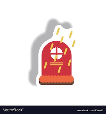 Paper sticker halloween icon vector image