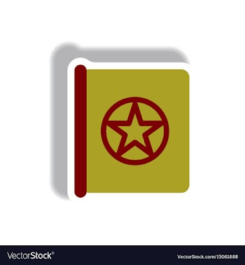 Paper sticker halloween icon vector image
