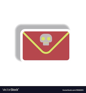 Paper sticker halloween icon vector image