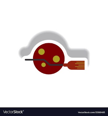 Paper sticker halloween icon vector image