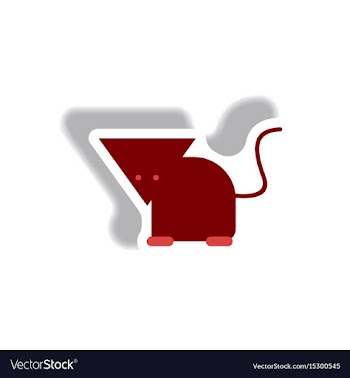 Paper sticker halloween icon vector image