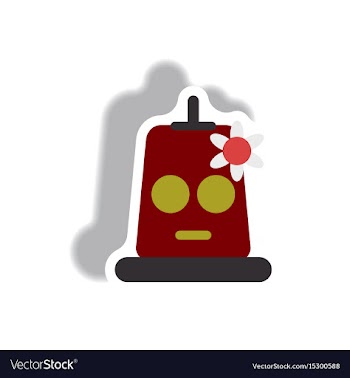 Paper sticker halloween icon vector image