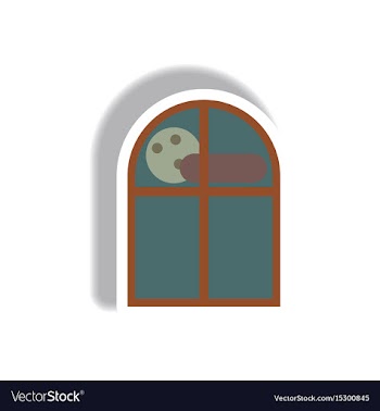 Paper sticker halloween icon vector image