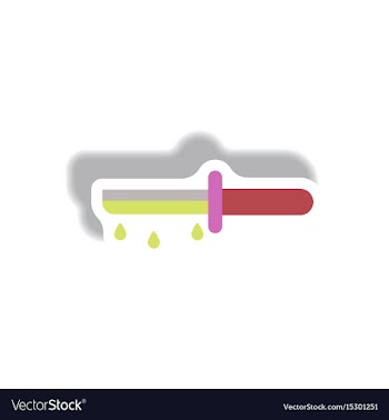 Paper sticker halloween icon vector image