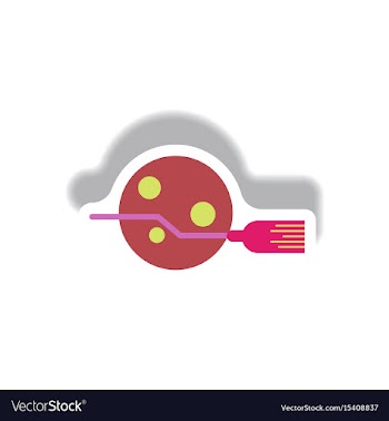Paper sticker halloween icon vector image
