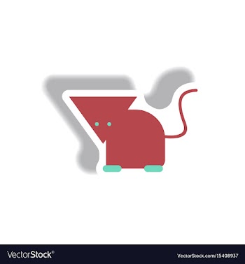 Paper sticker halloween icon vector image