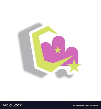Paper sticker halloween icon vector image