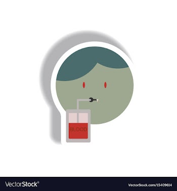 Paper sticker halloween icon vector image