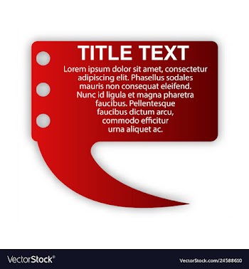Paper sticker infografics business element icons vector image