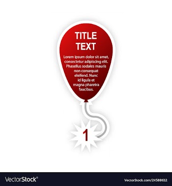 Paper sticker infografics business element icons vector image