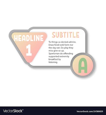 Paper sticker infografics business element icons vector image