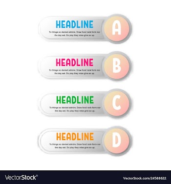 Paper sticker infografics business element icons vector image