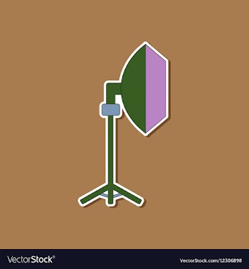 Paper sticker on background of professional vector image