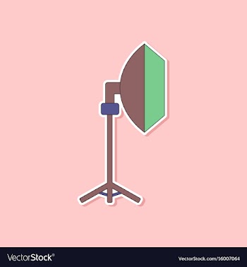 Paper sticker on background of professional vector image