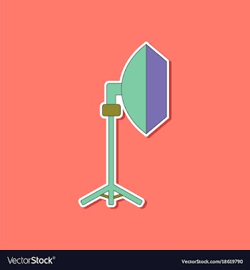 Paper sticker on background of professional vector image