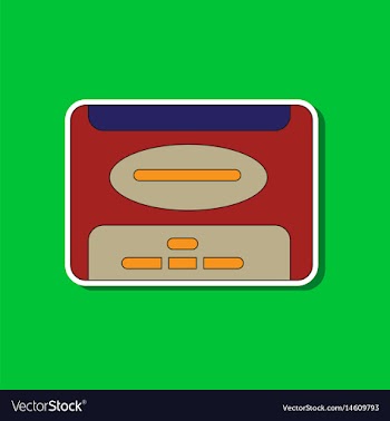 Paper sticker on background of removable hard vector image