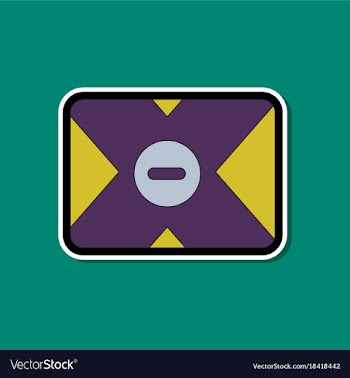 Paper sticker on background of removable hard vector image