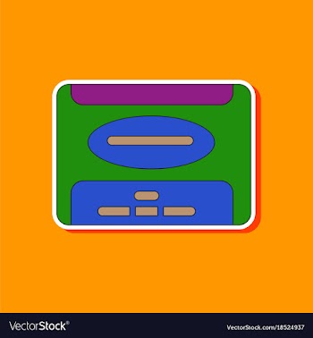 Paper sticker on background of removable hard vector image