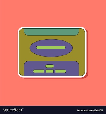 Paper sticker on background of removable hard vector image