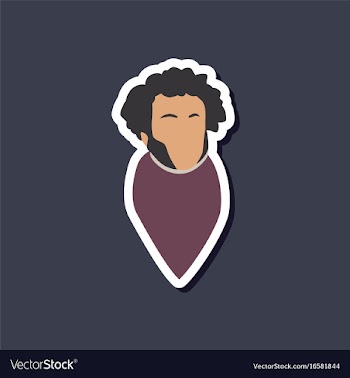 Paper sticker on stylish background alexander vector image