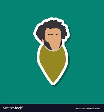 Paper sticker on stylish background alexander vector image