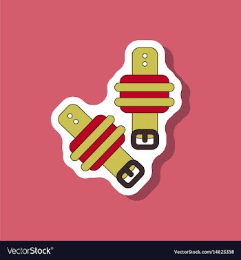 Paper sticker on stylish background athletic vector image