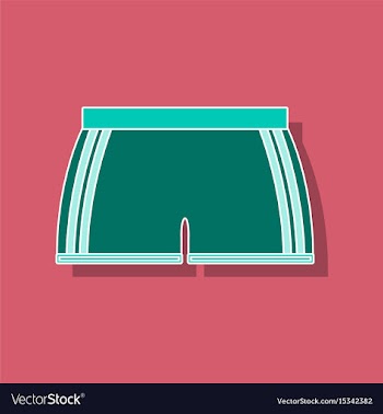 Paper sticker on stylish background athletic vector image