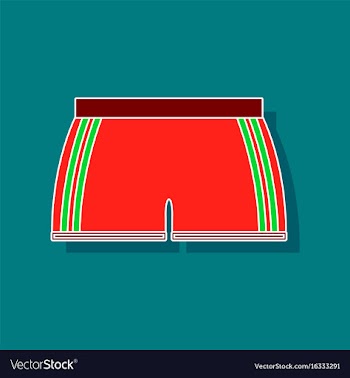 Paper sticker on stylish background athletic vector image