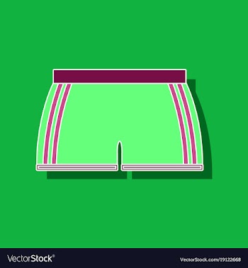 Paper sticker on stylish background athletic vector image