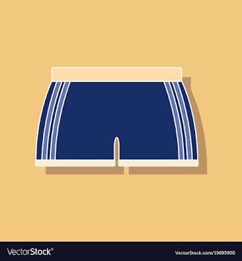 Paper sticker on stylish background athletic vector image