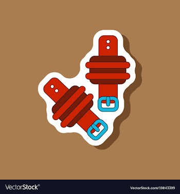 Paper sticker on stylish background athletic vector image