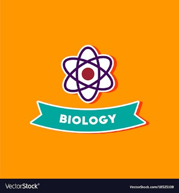 Paper sticker on stylish background biology vector image