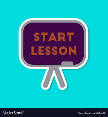 Paper sticker on stylish background board start vector image