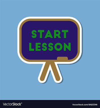 Paper sticker on stylish background board start vector image