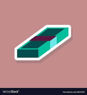 Paper sticker on stylish background bundle of vector image