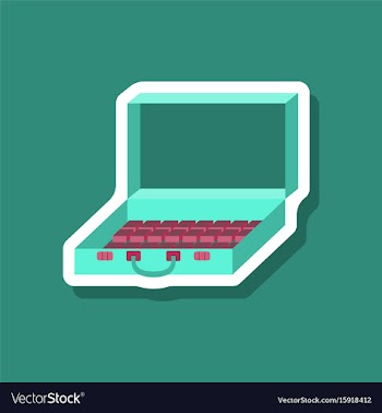 Paper sticker on stylish background case of money vector image