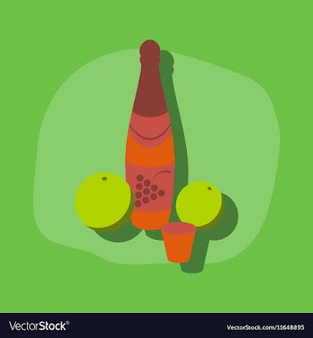 Paper sticker on stylish background champagne vector image