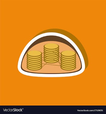 Paper sticker on stylish background chloroplast vector image