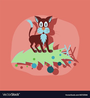 Paper sticker on stylish background christmas vector image