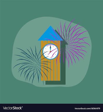 Paper sticker on stylish background christmas vector image