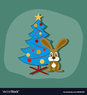 Paper sticker on stylish background christmas vector image